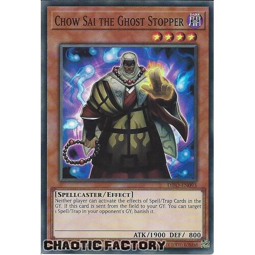DIFO-EN093 Chow Sai the Ghost Stopper Super Rare 1st Edition NM