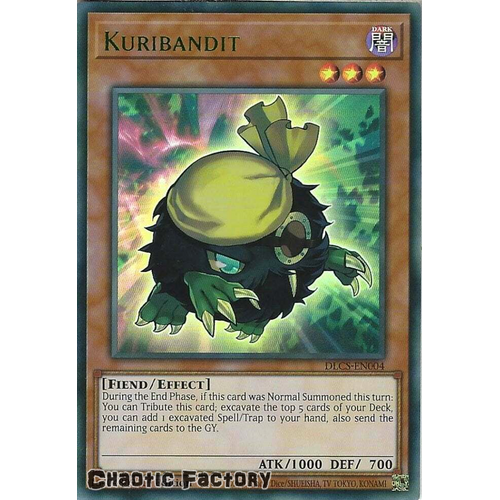 DLCS-EN004 Kuribandit GREEN Ultra Rare 1st Edition NM