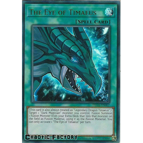 DLCS-EN007 The Eye of Timaeus Ultra Rare 1st Edition NM