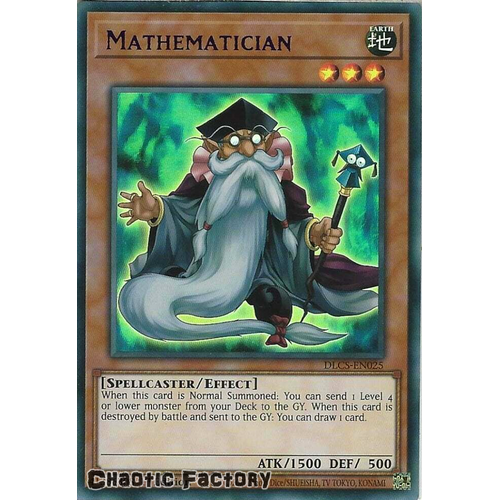 DLCS-EN025 Mathematician PURPLE Ultra Rare 1st Edition NM