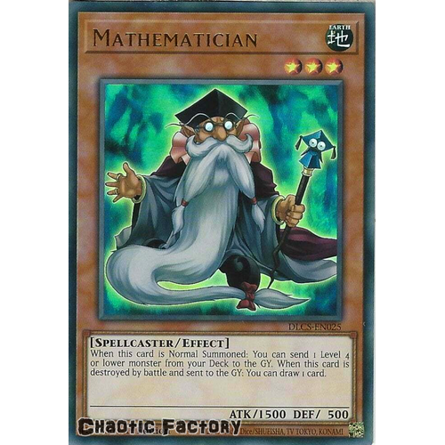 DLCS-EN025 Mathematician Ultra Rare 1st Edition NM