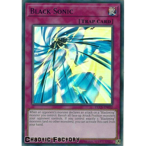 DLCS-EN032 Black Sonic PURPLE Ultra Rare 1st Edition NM
