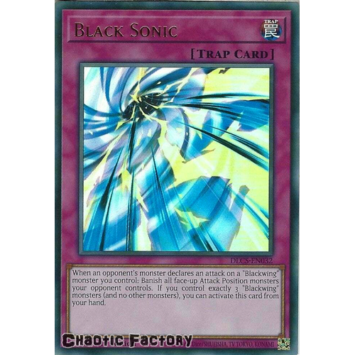 DLCS-EN032 Black Sonic Ultra Rare 1st Edition NM