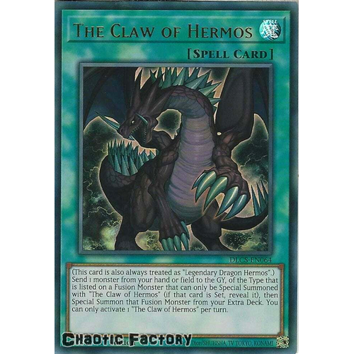 DLCS-EN064 The Claw of Hermos Ultra Rare 1st Edition NM