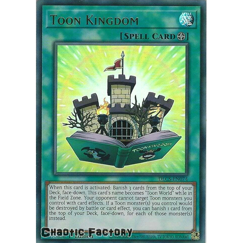 DLCS-EN074 Toon Kingdom Ultra Rare 1st Edition NM