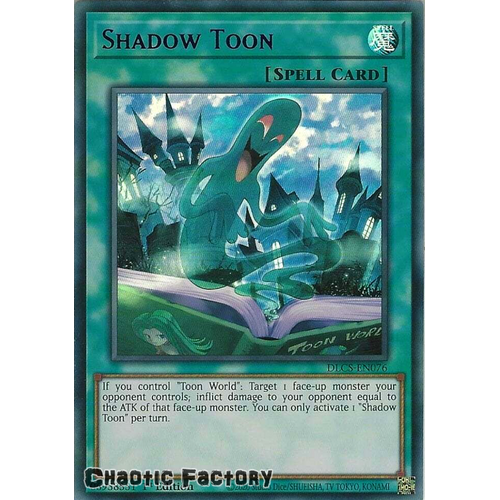 DLCS-EN076 Shadow Toon PURPLE Ultra Rare 1st Edition NM