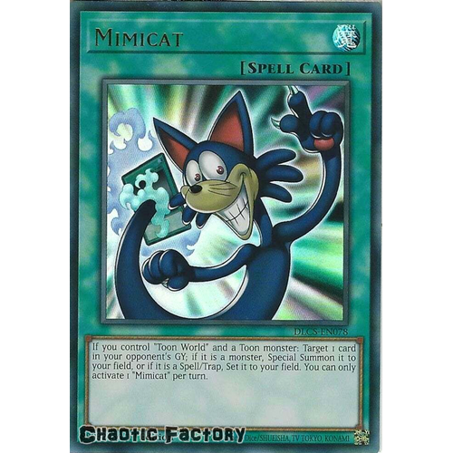 DLCS-EN078 Mimicat Ultra Rare 1st Edition NM