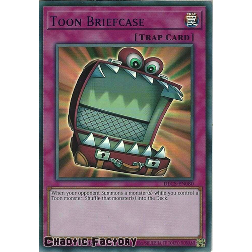 DLCS-EN080 Toon Briefcase BLUE Ultra Rare 1st Edition NM