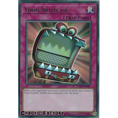 DLCS-EN080 Toon Briefcase GREEN Ultra Rare 1st Edition NM