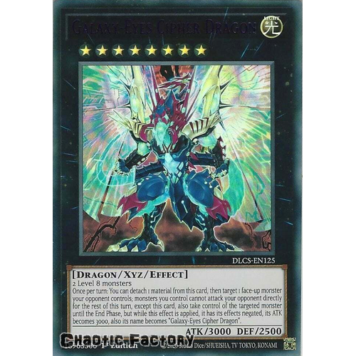 DLCS-EN125 Galaxy-Eyes Cipher Dragon PURPLE Ultra Rare 1st Edition NM