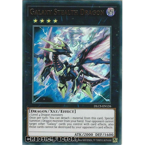 DLCS-EN126 Galaxy Stealth Dragon Ultra Rare 1st Edition NM