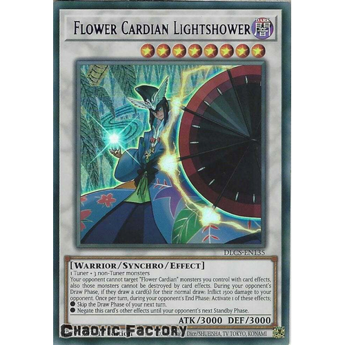 DLCS-EN135 Flower Cardian Lightshower PURPLE Ultra Rare 1st Edition NM
