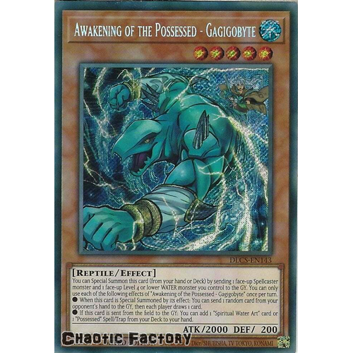 DLCS-EN143 Awakening of the Possessed - Gagigobyte Secret Rare 1st Edition NM