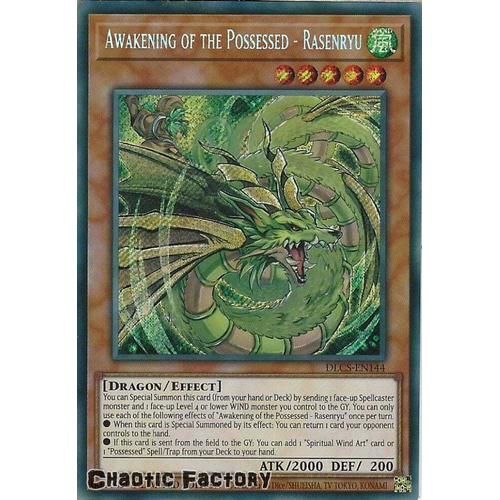 DLCS-EN144 Awakening of the Possessed - Rasenryu Secret Rare 1st Edition NM