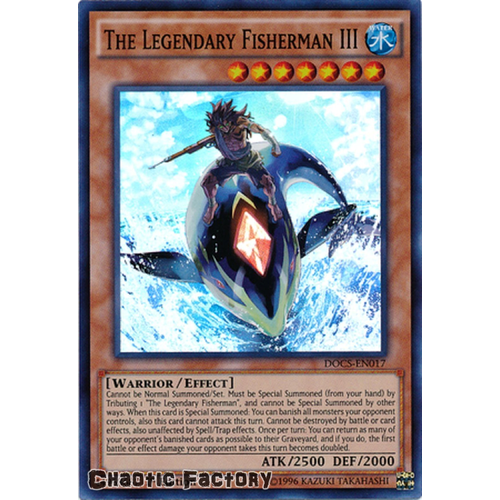 The Legendary Fisherman III - DOCS-EN017 - Super Rare 1st Edition