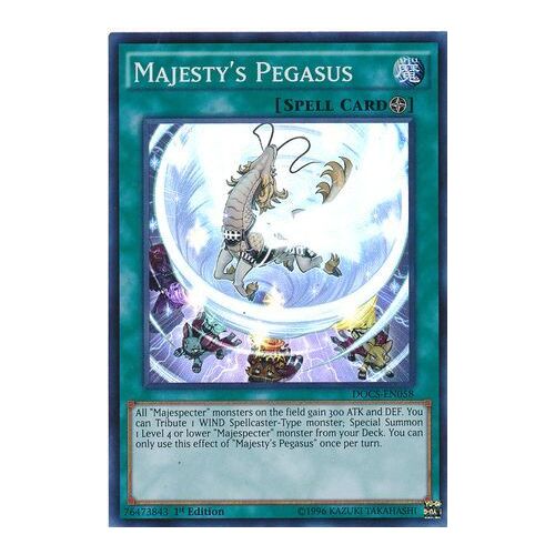 Majesty's Pegasus - DOCS-EN058 - Super Rare 1st Edition NM