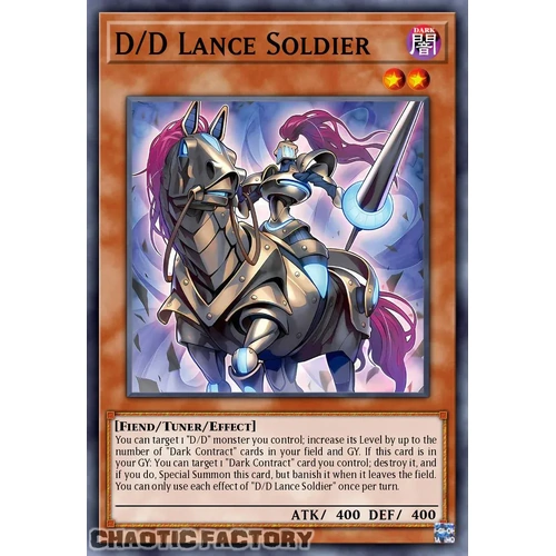 DOOD-EN001 D/D Lance Soldier Common 1st Edition NM