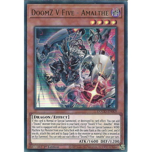 DOOD-EN009 DoomZ V Five - Amalthe Ultra Rare 1st Edition NM