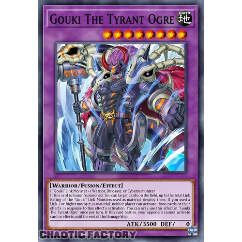 DOOD-EN036 Gouki The Tyrant Ogre Super Rare 1st Edition NM