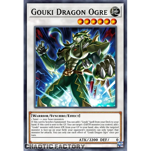 DOOD-EN041 Gouki Dragon Ogre Common 1st Edition NM