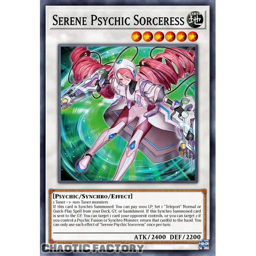 DOOD-EN042 Serene Psychic Sorceress Common 1st Edition NM