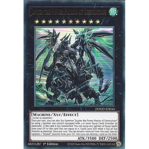 DOOD-EN044 Jupiter the Power Patron of Destruction Ultra Rare 1st Edition NM