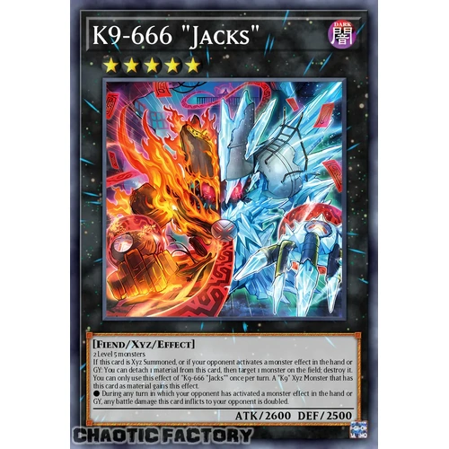 DOOD-EN047 K9-66X Jacks Super Rare 1st Edition NM