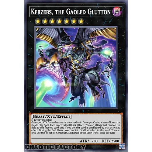DOOD-EN048 Kerzebs, the Gaoled Glutton Common 1st Edition NM