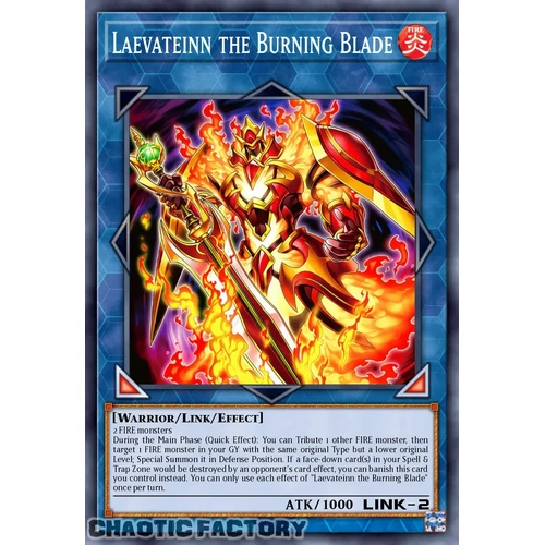 DOOD-EN053 Laevateinn the Burning Blade Super Rare 1st Edition NM