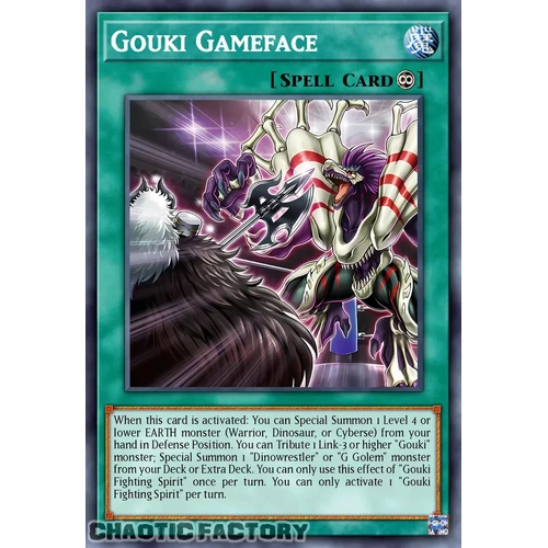 DOOD-EN056 Gouki Gameface Common 1st Edition NM