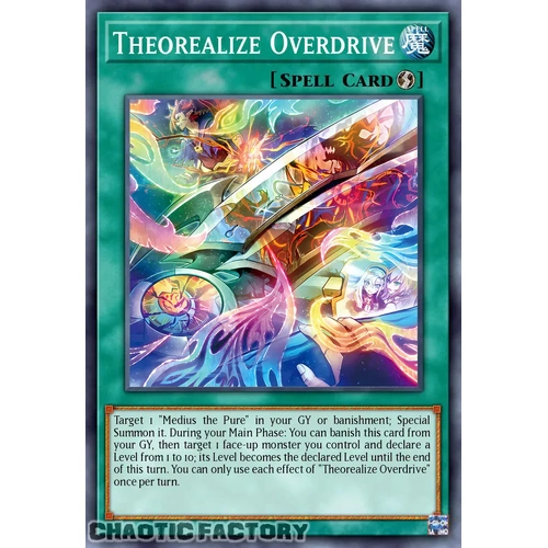 DOOD-EN059 Theorealize Overdrive Common 1st Edition NM