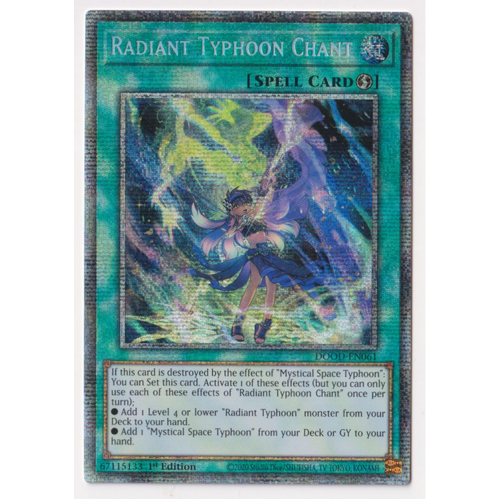 DOOD-EN061 Radiant Typhoon Chant Starlight Rare 1st Edition NM