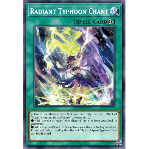 DOOD-EN061 Radiant Typhoon Chant Starlight Rare 1st Edition NM
