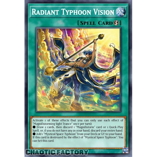 DOOD-EN063 Radiant Typhoon Vision Common 1st Edition NM