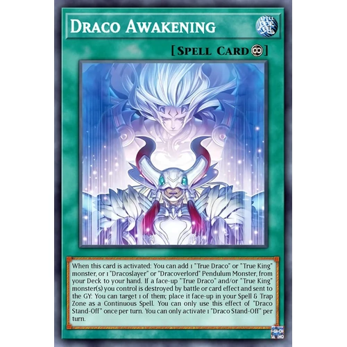 DOOD-EN064 Draco Awakening Ultra Rare 1st Edition NM