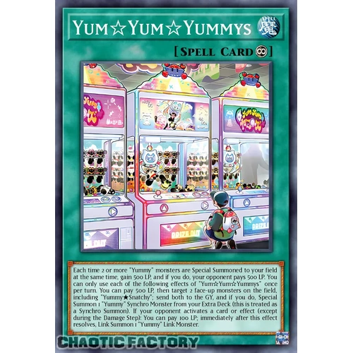 DOOD-EN067 Yum☆Yum☆Yummys Super Rare 1st Edition NM