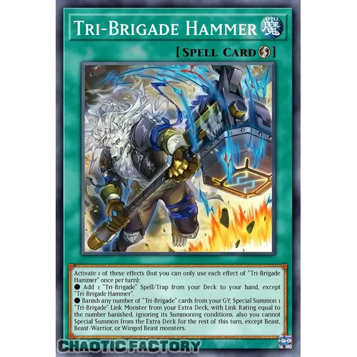 DOOD-EN068 Tri-Brigade Hammer Super Rare 1st Edition NM