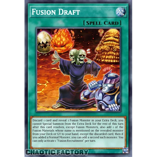 DOOD-EN070 Fusion Draft Common 1st Edition NM