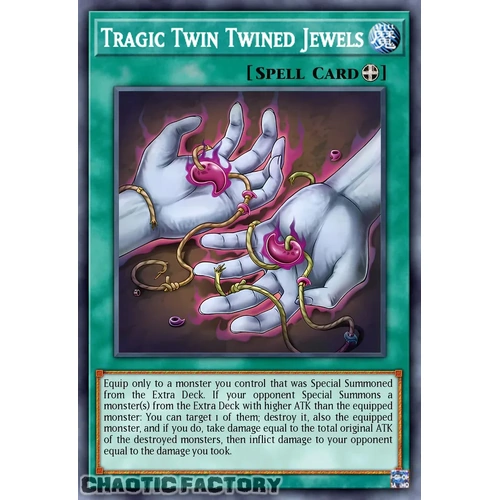DOOD-EN071 Tragic Twin Twined Jewels Common 1st Edition NM