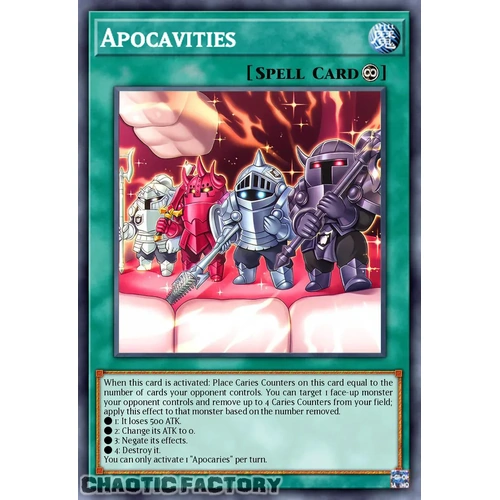 DOOD-EN072 Apocavities Common 1st Edition NM