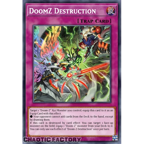 DOOD-EN074 DoomZ Destruction Common 1st Edition NM