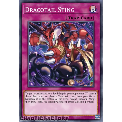 DOOD-EN077 Dracotail Sting Common 1st Edition NM