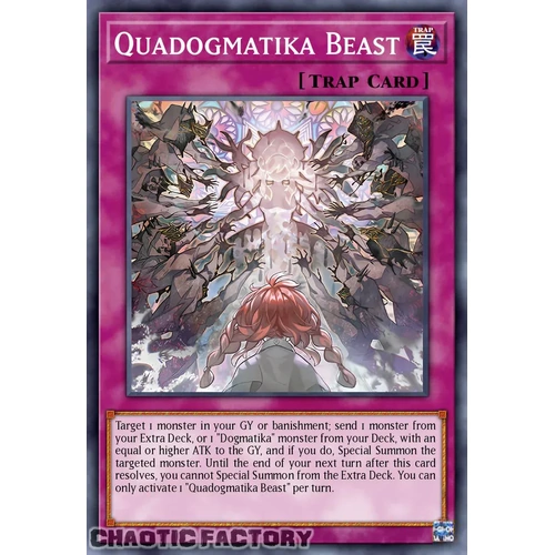 DOOD-EN078 Quadogmatika Beast Common 1st Edition NM
