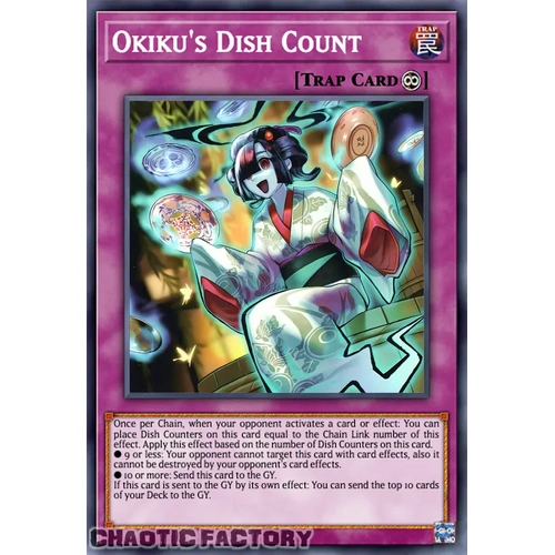 DOOD-EN080 Okiku's Dish Count Common 1st Edition NM