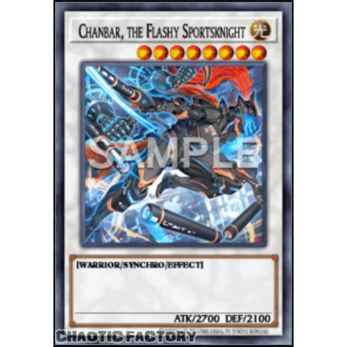 DOOD-EN083 Chanbar, the Flashy Sportsknight Super Rare 1st Edition NM