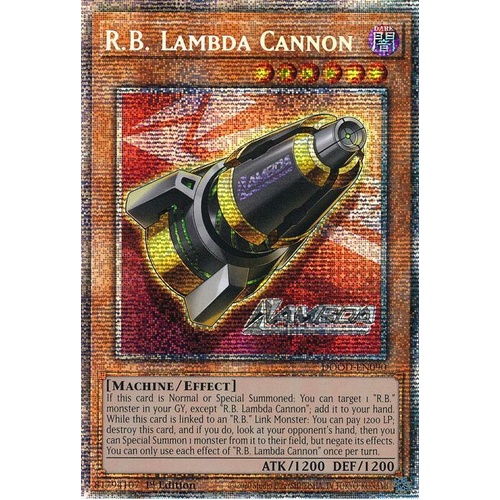 DOOD-EN090 R.B. Lambda Cannon Starlight Rare 1st Edition NM