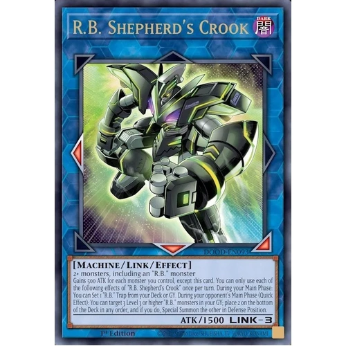 DOOD-EN093 R.B. Shepherd's Crook Starlight Rare 1st Edition NM