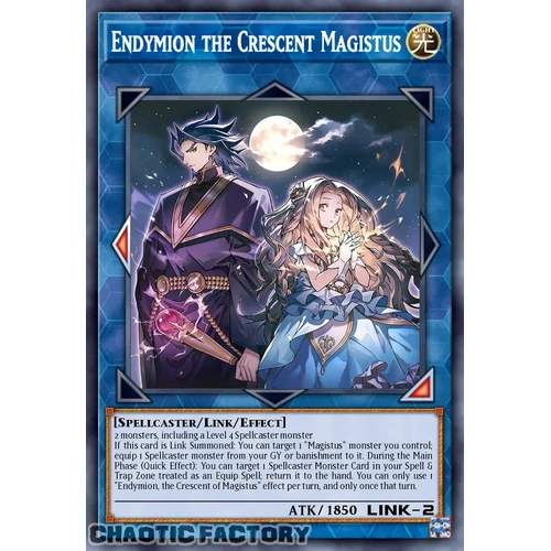 DOOD-EN099 Endymion, the Crescent Magistus Super Rare 1st Edition NM