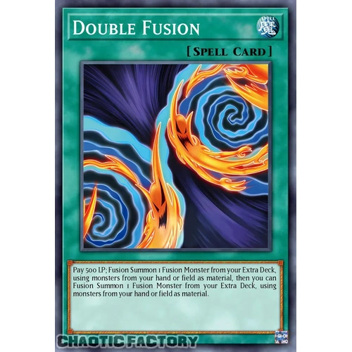 DOOD-EN100 Double Fusion Super Rare 1st Edition NM