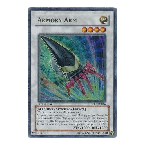 Armory Arm - DP08-EN016 - Ultra Rare 1st Edition NM